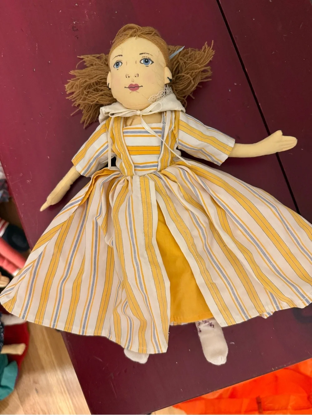 Vintage Colonial Williamsburg cloth doll seSarah, Betsey, Hotch Potch & more..